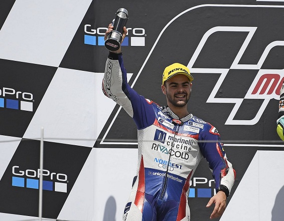 German Grand Prix: third consecutive podium for Romano Fenati at Sachsenring circuit